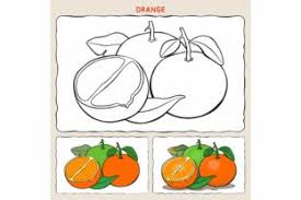 Coloring Page Of Tropical Fruits Graphic By Joharium Creative Fabrica