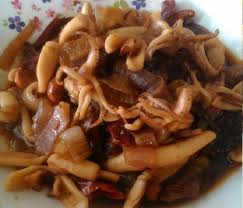 Resepi campak terus jadi masak cendawan tiram ni je. Resepi Sotong Masak Cili Kering