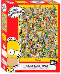 Maybe you would like to learn more about one of these? The Simpsons Cast 1000 Piece Puzzle Puzzles Sanity