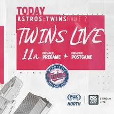 The network's return to live sports begins on july 24 with the twins season opener at guaranteed rate field in. Postseason Coverage Of Minnesota Twins Fox Sports North Facebook