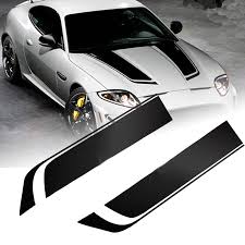 ✓ free for commercial use ✓ high quality images. New Pair 85cm Black Racing Sports Stripe Car Hood Bonnet Vinyl Sticker Decal Washable Design For Car Diy Styling Car Stickers Aliexpress
