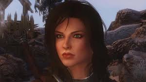 Download Intrepid Skyrim Companion, Lydia, Ready for Action Wallpaper