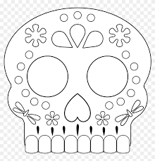 Watch for more free coco printables in the future. Click The Following Links To Print The Day Of The Dead Coco Sugar Skull Coloring Pages Hd Png Download 1563x1563 4687347 Pinpng
