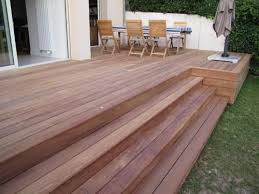 Terrasse En Bois Avec Marche Terrasse Ipe Terrasse Bois Terrasse