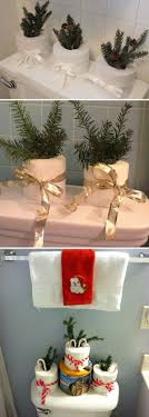 Stick to a variation of cool blue tones to create a soothing effect that encourages relaxation and an opportunity to unwind. Top 31 Awesome Decorating Ideas To Get Bathroom A Christmas Look Amazing Diy Interior Home Design