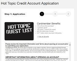 Must have valid email address and u.s. Hot Topic Credit Card Review 2021 Login And Payment