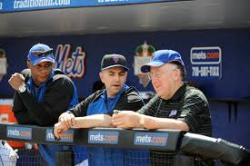 Jay Horwitz with John Franco and Darryl Strawberry