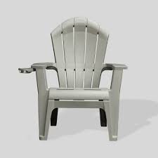 Adams adirondack real comfort plastic rocking chair, white. Deluxe Realcomfort Adirondack Chair Adams Manufacturing Target