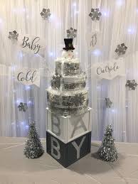 Baby Shower Decorations Winter Boy Baby Shower Winter Wonderland Baby Shower Christmas Baby Shower