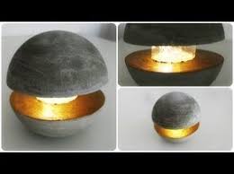 Betonlampe Diy Concrete Lamp Eng Sub Betonlampe Selber Bauen Lampe Aus Beton Diy Kreativ Beto In 2020 Betonlampe Selber Machen Betonlampe Lampe Selber Bauen