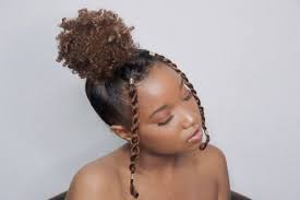 Simple Natural Hairstyle Black Girl Natural Hair Styles Natural Hair Styles Easy Black Natural Hairstyles