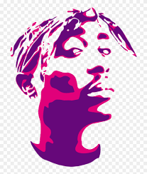 Color in this picture of tupac shakur and share it with others today! 2pac Stencil Two Color By Seanjj 2 Pac Pop Art Free Transparent Png Clipart Images Download