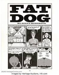 Welcome to the official fat dog mendoza channel! Scott Musgrove Original Art Complete Book Fat Dog Mendoza 1 Lot 5605 Heritage Auctions