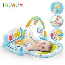 Newborn baby play mat gym floor toddlers soft toy fun activity cotton fabric set. Imbaby Baby Mat Developing 5 In 1 Music Toy Piano Gym Playmat Baby Activity Gym Developing Mat Developing Gym Mat For 0 36 Month Baby Gyms Playmats Aliexpress