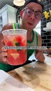 Just Like That, Watermelon Lemonade 😁 #watermelon #lemonade #fyp