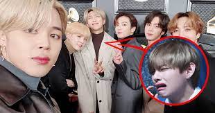 Bts, aka bangtan sonyeodan, has been ruling the roost in the music arena right now. Bts S Rm Accidentally Forgot V In A Group Photo And V Didn T Let Him Get Away With It