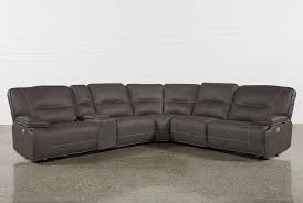 Maybe you would like to learn more about one of these? Marcus Grey 6 Piece 131 Sectional With Power Headrest Usb Living Spaces