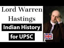 Lord Warren Hastings - Governor ...