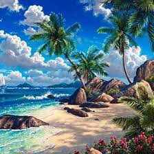 32+ inspirasi lukisan pemandangan alam yang simpel, pemandangan alam. Jual Produk Lukisan Pemandangan Laut Termurah Dan Terlengkap Juli 2021 Bukalapak