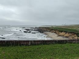 Probably for ships as owlman5 states, giving the idea of something in contact with the surface. The California Coast