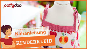 Selbst nähen liegt im trend, spart geld und macht viel spaß. Kinderkleid Nahen Mit Kostenlosem Schnittmuster Youtube
