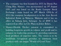 Mamee double decker is one of the famous food manufacturer in malaysia. Mamee Double Decker Amirah Binti A Jalal Norbazilah Binti Said Ppt Video Online Download