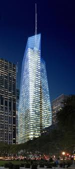 Bank Of America Tower At One Bryant Park Is A 1 200 Ft Skyscraper In The Midtown District Of Manhattan In Ne Skyscraper Architecture Skyscraper Bank Of America