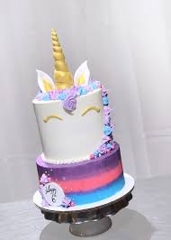 Unicorn Happy Birthday Rose Gold Cake Unicorn Birthday Cake Purple Pink Blue Gold Meringues Gold Birthday Cake Cake Cupcake Birthday Cake