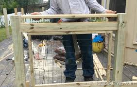 Before you begin, consult local building codes to determine the required overall height of the railing and how. How To Easily Build And Install Deck Railing Toolbox Divas