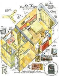 Mandalay Bay Hotel Las Vegas Hotel Inspiration Hotel Room Design Hotel Room Plan