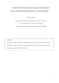 I ett år har vi väntat på att em ska dra igång och nu är vi framme vid sommarens historiska fotbollsfest. Pdf Attitude Toward Death From The Perspective Of Erik Erikson S Theory Of Psychosocial Ego Development An Unused Potential