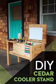 Free Cooler Stand Plans In 2020 Outdoor Diy Projects Backyard Diy Projects Backyard Projects