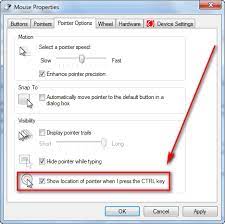 How To Find Your Mouse Cursor After You Have Lost It On Windows Dottech