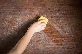 Use about a cup of baking soda with one cup of white vinegar. How To Remove White Spots From Wood Table Top How To Remove Water Stains From Wood Cradiori