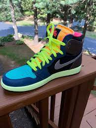 Free shipping on orders over $25 shipped by amazon +10 colors/patterns. Restock Laces On Twitter Jordan 1 Bio Hack With Our Fluorescent Yellow Flat Laces Laceswap