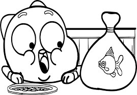 100% free, no strings attached! Gumball And Goldfish Coloring Page Free Printable Coloring Pages For Kids