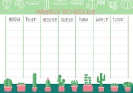 Every item in your rundown can be assigned a duration, and shoflo will automatically calculate your show's timing and make adjustments as your event progresses in. 990 Blank Daily Schedule Customizable Design Templates Postermywall