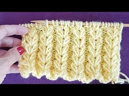 Kolay Sac Orgu Easy Cable Knitting Youtube Orgu Motifleri Orgu Egitimleri Dikis Ornegi