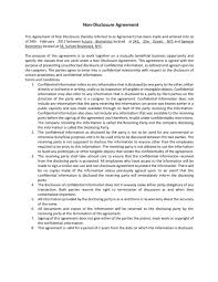 An nda is a legal contract. 40 Non Disclosure Agreement Templates Samples Forms á… Templatelab