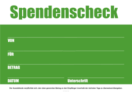 Check spelling or type a new query. Xxl Spendenscheck Weiss Grun Pdf Vorlage Zum Ausdrucken