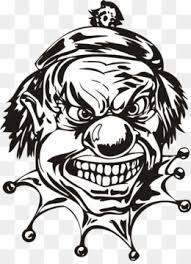 Gambar joker hitam putih keren. Hitam Dan Putih Joker Badut Gambar Png