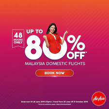 Get free airasia malaysia promotion now and use airasia malaysia promotion immediately to get % off or $ off or free shipping. Airasia 80 Off Domestic Flights Promotion Airasia Promotions