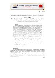 Posturi tv live online din romania. Pdf Future Modern Retail Solutions And Shopper Experience