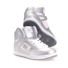 Black And Gold Dc High Tops Dc Women S Rebound High Top Sneaker Dc Shoes Adidas Shoes Women Punk Shoes