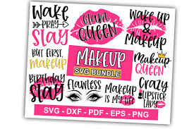 Download Makeup Svg Bundle Vol 01 Graphic By Svgbundle Net In 2020 Svg Graphic Design Layouts Silhouette Designer Edition PSD Mockup Templates