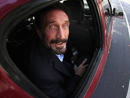 McAfee plans to be elected president in a landslide