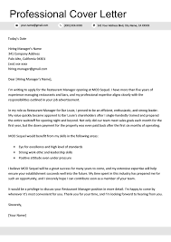 This is the perfect way to express how your specific skills are relevant to the open position. Professional Cover Letter Examples For Job Seekers In 2021