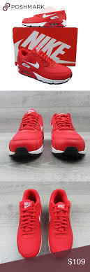 Nike Air Max 90 Womens Red Training Running Shoes Price Is Firm Thank You Nike Air Max 90 Womens Red Trai Nike Air Max 90 Nike Air Max Running Shoes Fashion