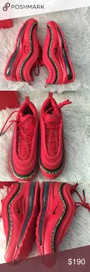 Nike Air Max 97 Red Leopard Pack Featuring A Full Length Air Max Unit The Air Max 97 Is One Of Nike S Most Iconic Silh Nike Air Max 97 Nike Air