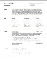 Do not pay any money as any fees to anyone offering job. 24 Best Finance Resume Sample Templates Wisestep